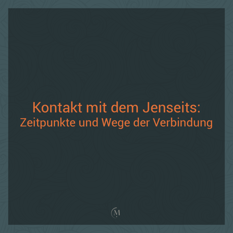 Kontakt mit Verstorbenen - Jenseitskommunikation. Medium Ben Ballen berger