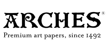 arches papier logo – hersteller von hochwertigem künstlerpapier für langlebige kunstwerke.